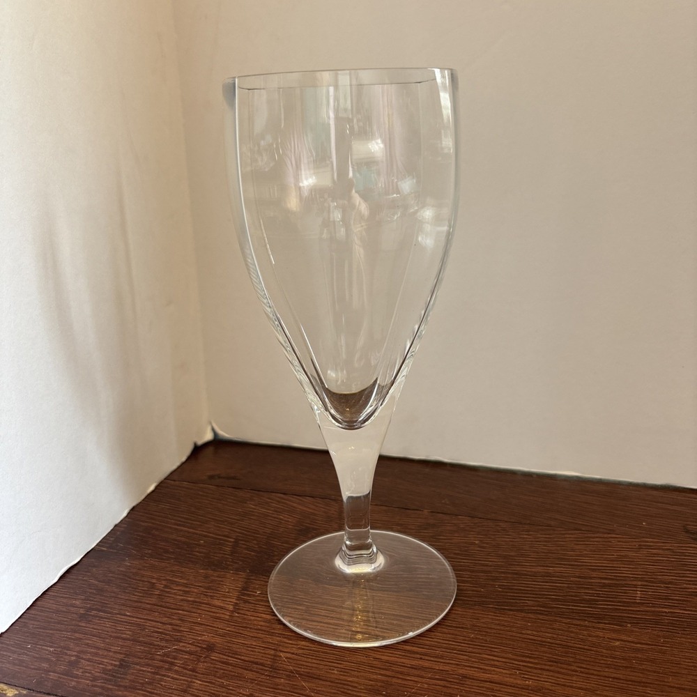 MIKASA CRYSTAL 8 1/4" PANACHE SQUARE ICED TEA BEVERAGE GLASSES RETIRED EUC